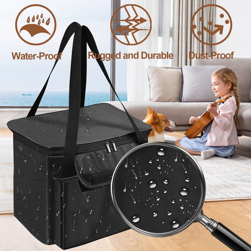 NUENSS-ROR Carrying Bag for Dog Grooming Vacuum, Portable Outdoor Pet Hair Vacuum Travel Carrier Case Bag Compatible
