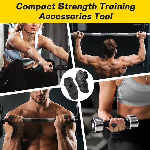 HUAFA Anti-Slip Workout Grips, Gym Grips Weight Lifting Grips Pads, Ergonomics Weight Lifting Gloves for Men Women