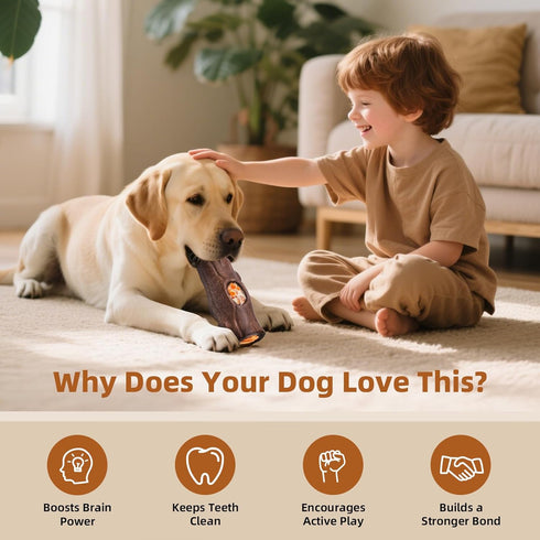 Frozen Dog Toys for Aggressive Chewers, Interactive Indestructible Dog Toys to Keep Them Busy, Durable Dog Treat Toy