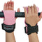 Wrist Straps for Weightlifting, Leather Weight Lifting Wrist Wraps, Grip Assistance Deadlift Straps for Men & Women
