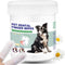 Pet Teeth Cleaning Finger Wipes for Dogs & Cats, No-Rinse Disposable Gentle Cleaning Wipes for Plaque and Tartar, 50