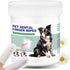 Pet Teeth Cleaning Finger Wipes for Dogs & Cats, No-Rinse Disposable Gentle Cleaning Wipes for Plaque and Tartar, 50