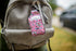 Backpack Daisy Lane Hand Sanitizer Holder for Kids Travel Size Baseball Softball Keychain