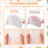 42Pcs Disposable Compressed Towels, Portable Compressed Towel Tablets Thicker Super Absorbent Wash Cloths Face Towel