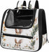 Cute Baby Animal Bunny Rabbit (2) Traveler Backpack Pet Carriers for Cats