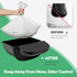 50 4/5/3, 26.4" 21.9" Pcs Waste Bags, Compatible with Litter Robot Heavy Duty Cat Litter Trash Bags, Waterproof, White