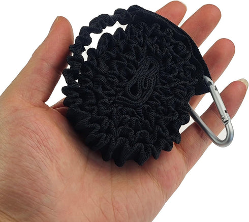 Kayak Paddle Leash, Stretchable Coiled Lanyard for Kayak and Paddles, Fishing Poles Rods