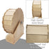 Hamiledyi Wooden Hamster Wheel, Silent Running Exercise Wheel for Small Pets, Gerbil, Mice, Guinea Pigs, Dwarf Syrian