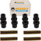 Huskey Club Car Precedent Golf Cart Rear Leaf Spring Bushing Kit for 2004-Up Gas/Electric Models