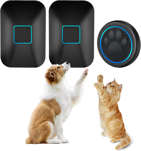 Halo Paw Smart Dog Door Bell Touch-to-Ring BK Dog Bells to Go