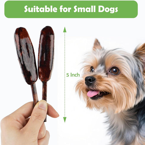 MON2SUN 5 Inch 10.6 oz (10 Count) Dog Treats Chicken Kabobs Treats, Rawhide-Free, Easy to Digest, Low Fat for Small