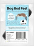 IMPRESA 4 Pack Elevated Dog Bed Feet, 1” Wide to Protect Floors, Raised Dog Bed Stabilizers, Attachable Dog Cot Bed Leg