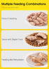 7 OZ Freeze Dried Chicken Hearts Treats for Dogs Cats, High Protein Raw Dog Food Topper, Single Fresh Ingredient