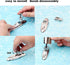 Pair of Stainless Steel 316 Boat Hatch Quick Release Swivel Hinge, Mount Top Hinge Deck Fitting Hardware