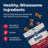 12oz. 4 Count Blue Buffalo Bones Natural Crunchy Dog Treats Mini Dog Biscuits Beef, Bag