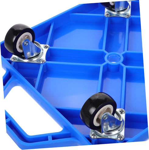 Play Scooter Board with Plastic Casters Square Floor Scooter for Boy Girl for Gym Activities Promotes Balance