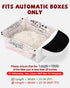 150 Count 4/5/5 1.5X ANWA Litter Box Robot Pro/EVO Waste Bags, Upgraded Thicker Cat Litter Bags for Automatic Litter