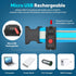 LED Running Belt, Reflective Light Up Waistband for Night Activities, Glowing LED Waist Light for Running