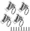 SHENGHUISS 4 Pack Bimini Top Deck Hinge with Quick Release Pin, 316 Stainless Steel Marine Fitting