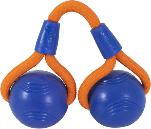 Chuckit! Crunch Ball Dog Toy, Medium, Duo Tug for All Breed Sizes
