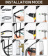 AIDILI Garage Ball Storage Rack - Wall Mounted Ball Holder with Elastic Cords, Large Capacity Sports Organizer