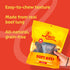 Lovie 16 oz Beef Lung Dog Treats - Dehydrated Air Dried Soft Bites, Single Ingredient, Protein Rich