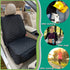HAPYFOST 1Pack) Waterproof Front Seat Cover Dog Car Seat Covers Nonslip and Full Protection with Side Flaps Fits Most