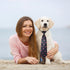Reginary 30 pcs Mix Adjustable Dog Neck Ties for Medium Large Dogs, Grooming Ties for Daily Wearing, Christmas Holiday