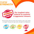 35 lbs, 1 Count Nylabone Original Bone Power Chew Toy for Dogs, Durable & Tough Dog Toys for Aggressive Chewers