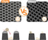 Cat Litter Trapping Mat, Honeycomb Double Layer Design, 46x26 / 35x24 / 30x22 / 24x16 inch, Urine and Water Proof