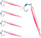 200g Offshore Jigs - Multi Species. Packs: 1, 5, 10 Green, Pink.