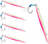 200g Offshore Jigs - Multi Species. Packs: 1, 5, 10 Green, Pink.