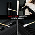 Gun Cleaning Supplies, Cotton Swabs and Patches, 6" Long Lint Free Cloth for Most Caliber Firearms