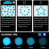 1000PC Glow in The Dark Stones, Luminous Pebbles for Outdoor Decor, Garden, Fish Tank, Walkway, Pathway (Blue)