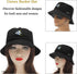 ZLYC Unisex Fashion Embroidered Bucket Hat, Summer Fisherman Cap for Men, Women, and Teens