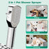 Dog Shower Attachment - Pet Washing Shower Sprayer with Stainless Steel Hose & Diverter Valve, 3-in-1 Handheld Shower