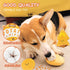 Treat Dispensing Dog Toys, Crinkle Squeaky Interactive Puzzle Toys for Medium and Large Dogs (Potato Chips)