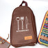 NatSumeBasics Portable Travel Bag Organizer for Camping Cooking Utensils, BBQ Kitchen Kit (1pc Brown Bag)