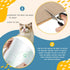 3 Pcs Cat Scratch Mat 11.8 x 23.6 Inches, Adhesive Replacement Cat Scratching Post Carpet Cover for Couch Furniture