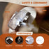 2-in-1 Trimmer Dog Nail Clipper & Grinder for Dogs & Cats LED Light, Low Noise, USB Rechargeable Safe Nail for Large