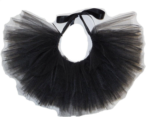 Handcrafted in USA Black Tulle Tutu for Medium Dogs
