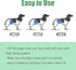 Wegreeco Washable Male Dog Diapers, Pack of 3, Large - 18"-21" Waist, Washable Belly Wrap