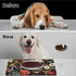 HEAKIERG 16"x24", Pet Bowl Mats for Food and Water Cat Play Mat Pet Feeding Rug with Waterproof & Non-Slip Rubber