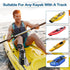 Kayak Cup Holder with Rubber Tab, Multifunctional Water Bottle Holder, Phone Holder, Fishing Tool