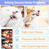 Pet Teeth Cleaning Finger Wipes for Dogs & Cats, No-Rinse Disposable Gentle Cleaning Wipes for Plaque and Tartar, 50
