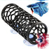 Betta Fish Tank Accessories, Soft Edged Betta Tunnel Swim Tube with Suction Cup for Guppies Hideout