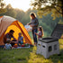 ROSHNT Camping Toilet for Adults - Portable Folding Toilet with Lid,Travel Portable Potty for Adults,Porta Potty Car