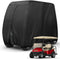 Golf Cart Cover for 4 Passenger, Heavy Duty 420D Waterproof Covers, Extended Roof Compatible with EZ GO Club Car