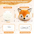 Interactive Fox Puppy Toy for Anxiety & Boredom Relief - Automatic Self-Moving, Bouncing & Vibrating with Sound