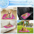 imiBBWQu Summer 27" 22" Cooling Pad Easter Eggs Water Cooler Mat Washable Forever Cool Pad Cooling Dogbed Square Dog